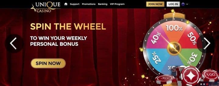 Unique Casino online 